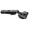 Blum 110 Degree Soft-closing Screw On Overlay Onyx Black Hinge 71B3550 - alternate 1